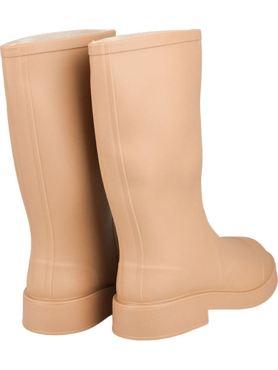 Damen Gummistiefel Tabac Braun