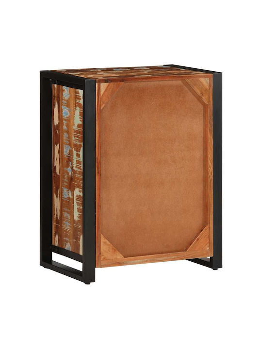 Sideboard made of Solid Wood Colorful 55x35x70cm