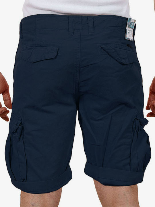 Funky Buddha Men's Shorts Cargo Navy