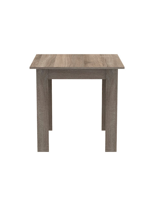 Manka Square Table Dining Room Wooden 80x80x77cm