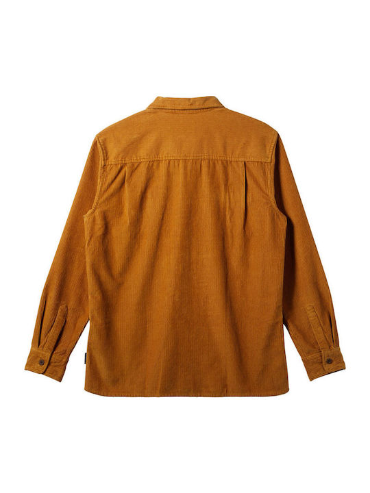 Venture Дълъг Ръкав Рипсено Кадифе Overshirt Bone Кафяв