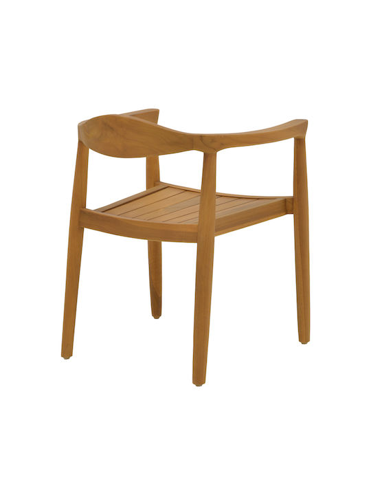 Fotoliu de exterior Lemn Ganny Natural Shade 59x56x71cm