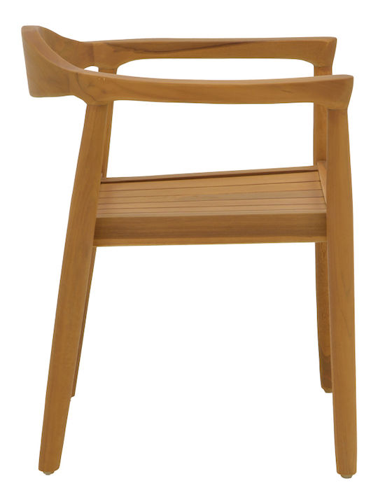 Fotoliu de exterior Lemn Ganny Natural Shade 59x56x71cm