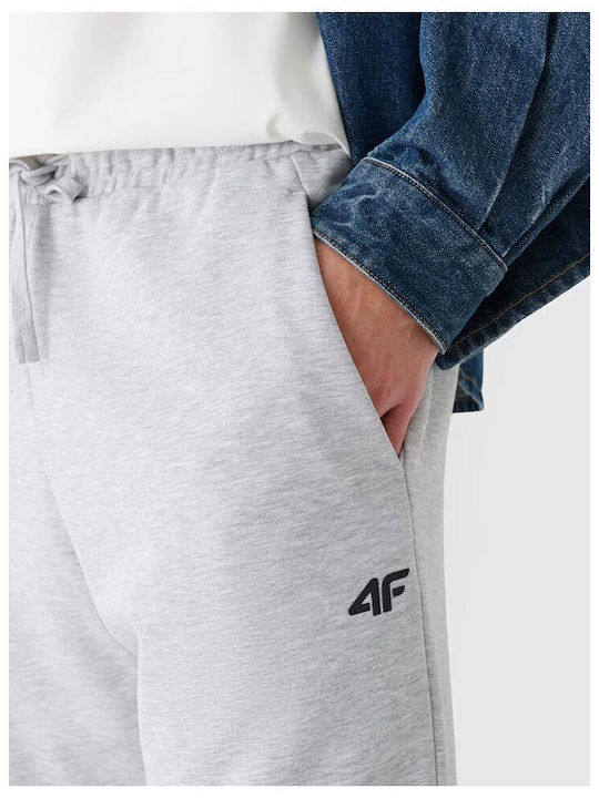 Sweatpants with Elastic Gray