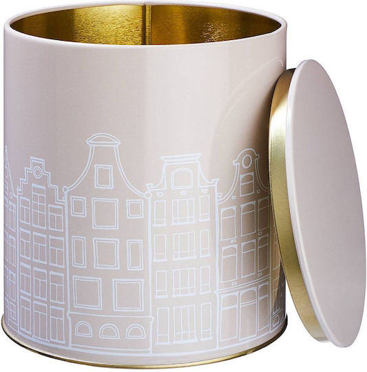 Butlers Cookie Jar Κουτί Γενικής Χρήσης με Καπάκι Μεταλλικό Κόκκινο