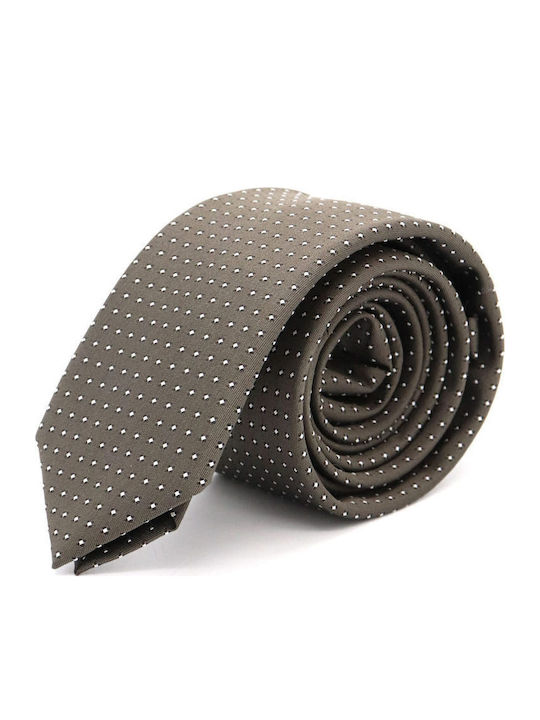Boss Herren Krawatte Gedruckt in Khaki Farbe Boss Herren Krawatte Gedruckt in Khaki Farbe