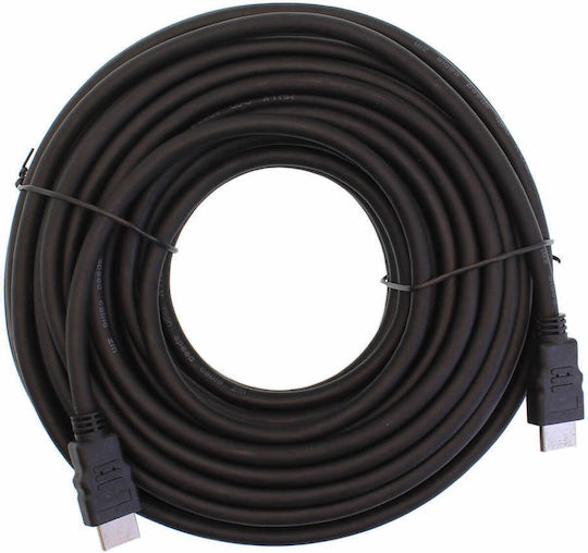 HDMI 2.0 Cable HDMI male - HDMI male 20m Black