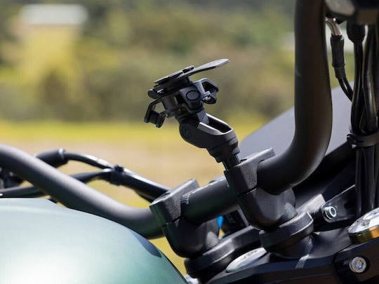 Quad Lock Mount Phone Motorcycle with Clip for Steering Wheel