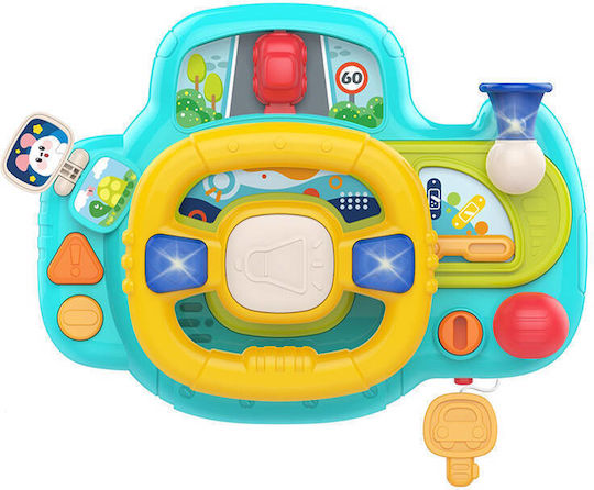 Huanger Steering Wheel with Music and Sounds for 18++ Months