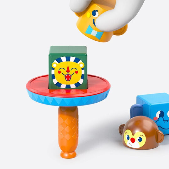 Hola Toys Παιχνίδι Στοίβαξης Circus Tower για 18+ Μηνών