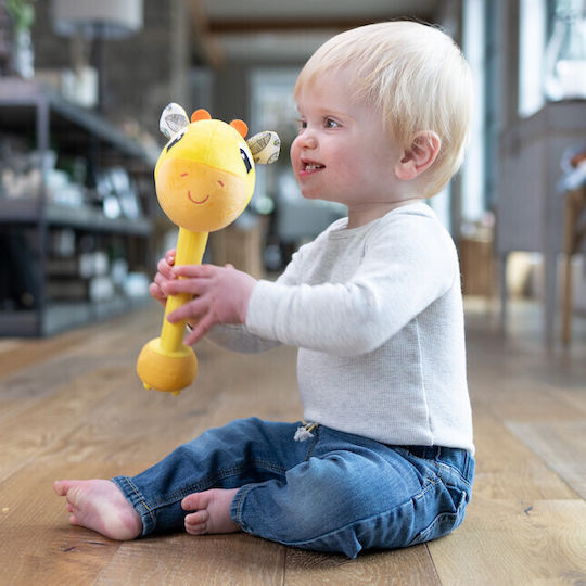 Lamaze Animăluț Wacky Girafă din Țesătură cu Sunete pentru 0++ Luni