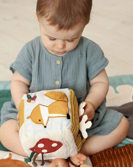 Baby to Love Activity Cube Cube Forest made of Fabric with Sounds for 0++ Months