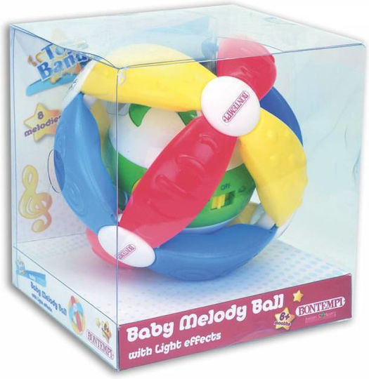 Bontempi Ball Baby Ball mit Musik und Geräuschen für 6++ Monate