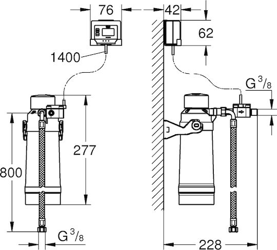Grohe Blue Ultrasafe Wasserfiltrationssystem 40876000