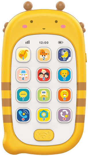 Huanger Toy Phone with Sounds for 18++ Months