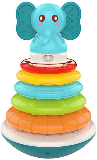 Huanger Stacking Toy with Light and Sounds for 6++ Months