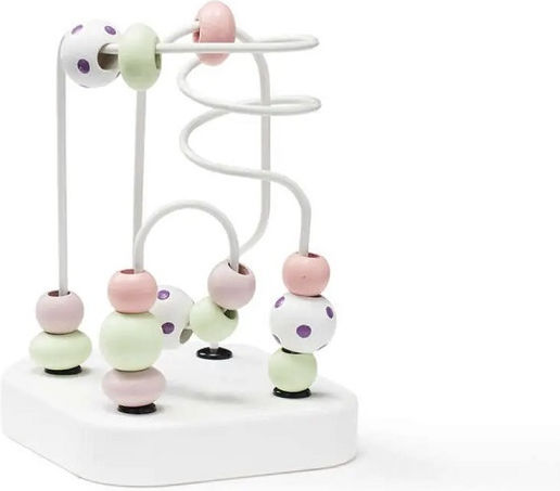 Kids Concept Labirint Joc Pre-scriere Mini Edvin din Lemn pentru 12++ Luni