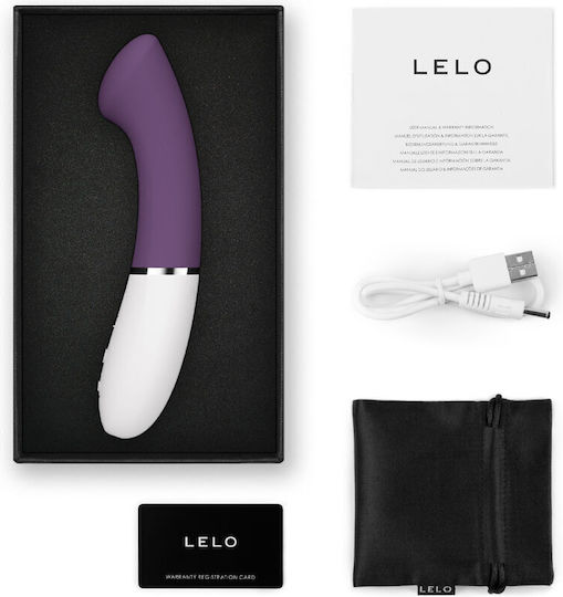 Lelo Gigi 3 G-Spot Vibrator with Remote Control 16.9cm Purple
