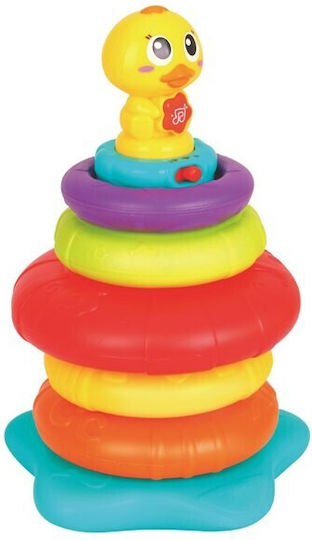 Hola Toys Παιχνίδι Πυραμίδα Παπάκι με Μουσική και Ήχους για 6+ Μηνών