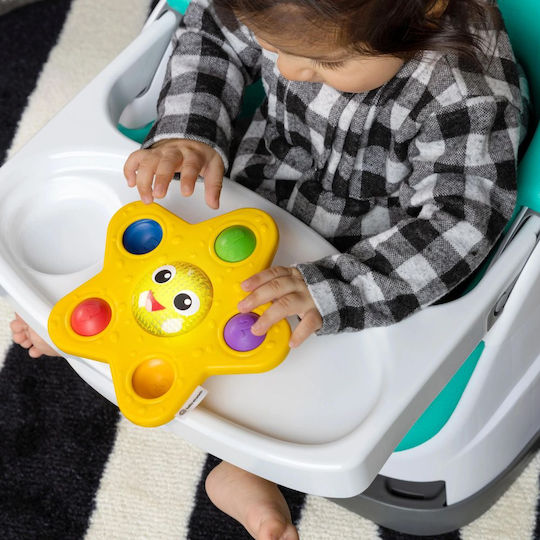 Baby Einstein Jucărie pentru Bebeluși Pop & Glow Starfish cu Muzică și Lumină pentru 0++ Luni