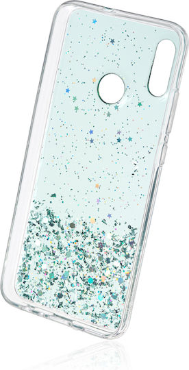 Naxius Glitter Back Cover Silicone Green (Huawei P Smart 2019)