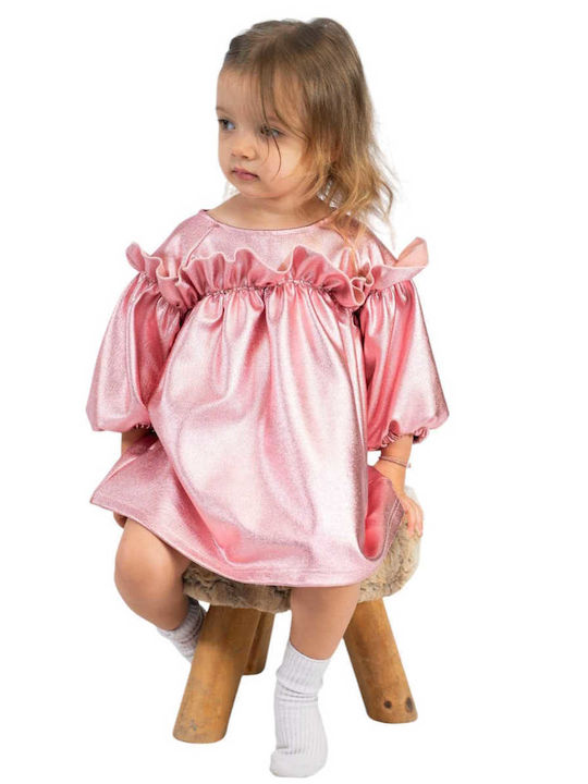 Minimo Children's Dress Pink