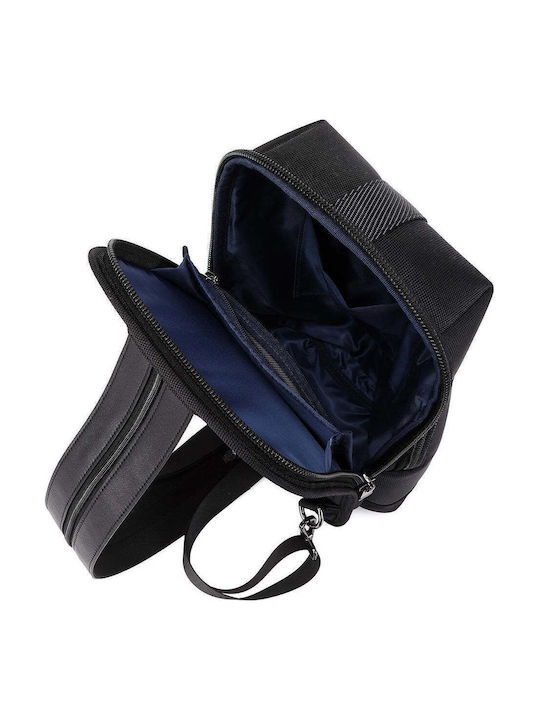Geantă pentru bărbați De umăr / tip crossbody Neagră
