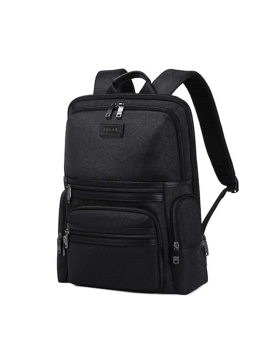 Jolar Rucsac Impermeabil Pentru Laptop 15.4 Cu Port USB În Culoare Neagră KB02314BK