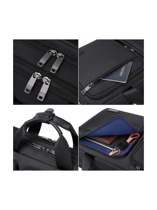 Jolar Rucsac Impermeabil Pentru Laptop 15.6 Cu Port USB În Culoare Neagră GP02366BK