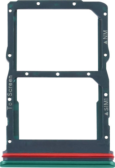 Tavă Cartelă Sim Clappio Huawei P40 Lite 5g Dual Nano Sim Verde