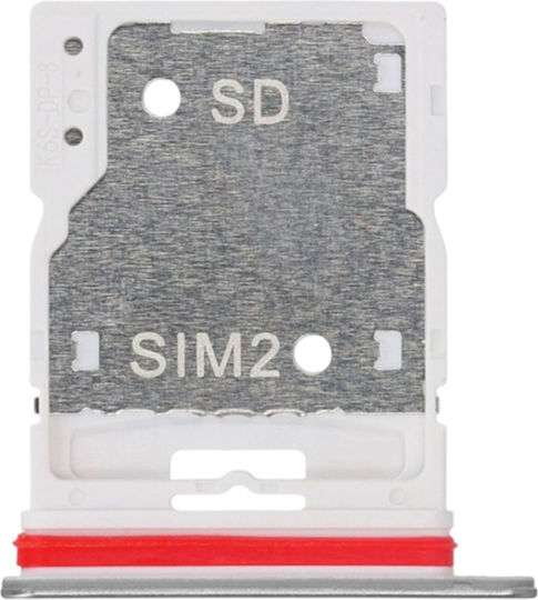 Clappio Sim Card Tray Xiaomi Redmi Note 11 Pro Dual Nano Sim White