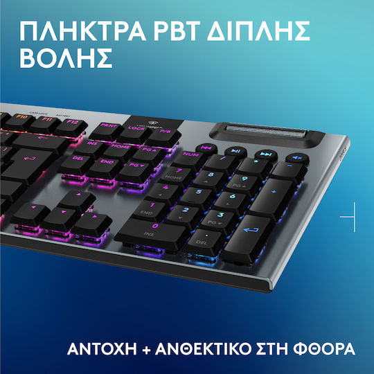Logitech G G915 X Lightspeed Wireless Gaming Mechanical Keyboard with GL Tactile switches and RGB lighting (English US)
