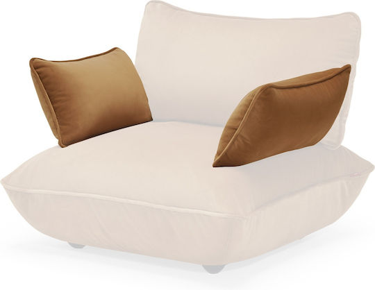 Fatboy Μαξιλάρα Δαπέδου από Βελούδο Almond 35x69εκ.