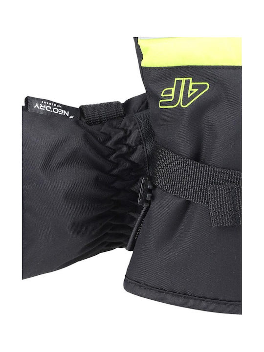 4F Kinder Ski- & Snowboardhandschuhe Schwarz