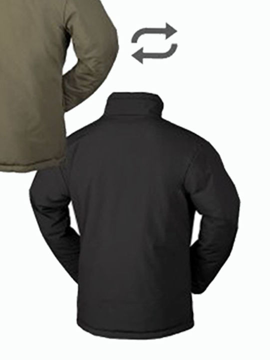 Mil-Tec Reversible Cold Weather Hunting Jacket Black Mil-Tec Reversible Cold Weather Hunting Jacket Black
