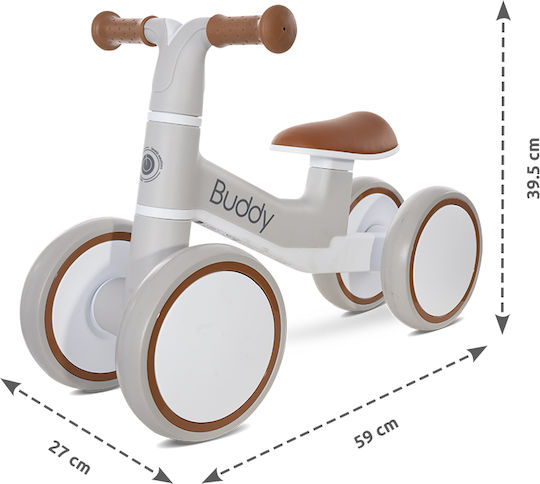 Lorelli Kids Balance Bike Buddy Beige