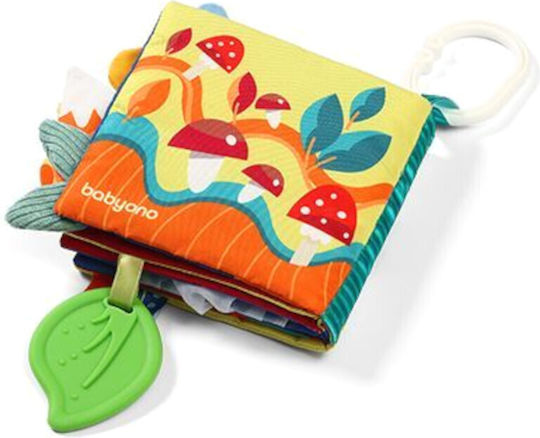 Babyono Activity Book Forest Trip First Book Fabric with Sounds for Newborns