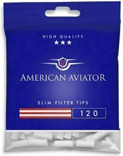 American Aviator Филтърни Накрайници Обикновени 6мм 120x34бр
