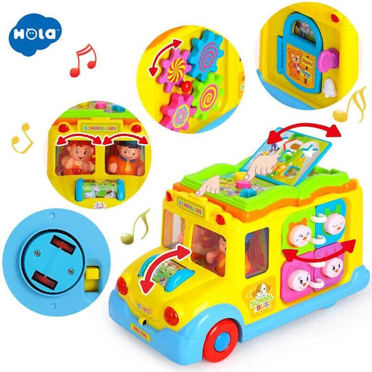 Hola Toys Vehicle with Light and Sounds for 12++ Months