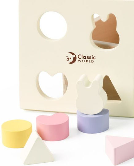 Classic World Shape Sorting Toy Mara made of Wood for 12++ Months