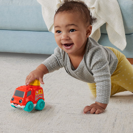 Mattel Push Along Chime And Ride Fire Truck για 6+ Μηνών