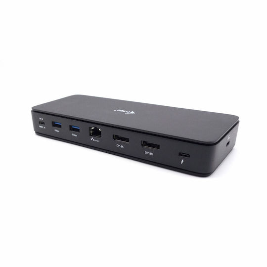 i-tec Thunderbolt 4 Docking Station with HDMI 4K PD Ethernet Black (TB4DUALDPDOCKPDPRO)