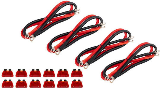 Volt Polska Sinus Inverter Αυτοκινήτου 4000W για Μετατροπή 12V DC σε 230V AC με 1xUSB