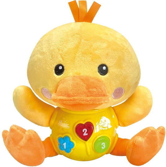 Luna Animal Plush with Music for 6++ Months (Various Designs/Assortments of Designs) 1pc