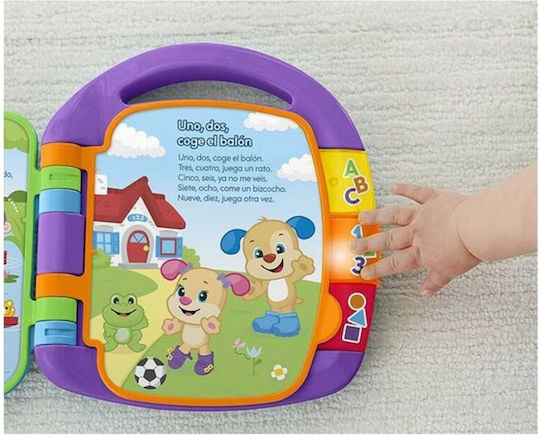 Mattel Βιβλίο Δραστηριοτήτων Βιβλίο (ES) με Μουσική για 6+ Μηνών