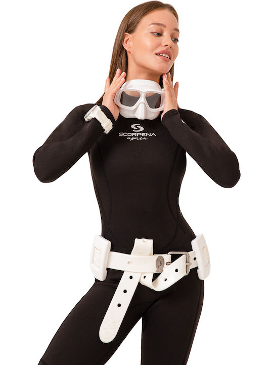 Scorpena Apnea F4 Salopetă De Scufundare Cu Fermoar Albastru Deschis 1.5mm