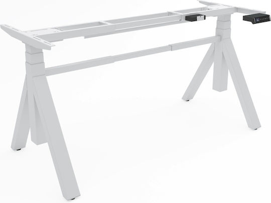 Electric Adjustable Desk Frame Action Desk Ypsilon Black 1075 1790x715x710 1170mm