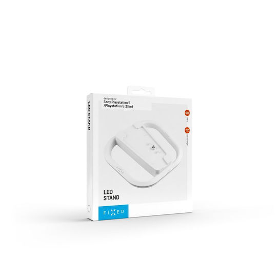 Fester Ständer Fixps5-st-wh PS5 PS5 Slim LED Rutschfeste Pads USB-C Weiß