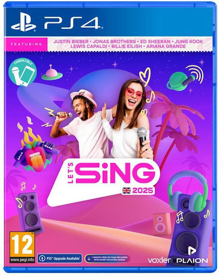 Lets Sing 2025 PS4 Game