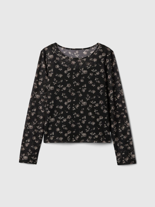Kids' Shirt Long Sleeve Black